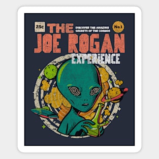 The Joe Rogan Experience Podcast Alien Comic Book Art Magnet